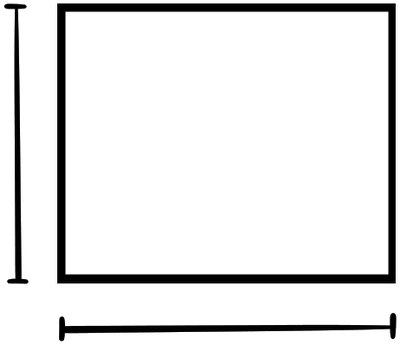 Length x Width